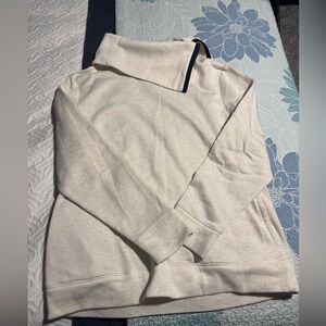 Southern Tide Cream Cowl Neck Sweater